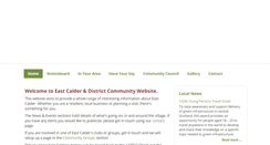 Desktop Screenshot of eastcalder.com